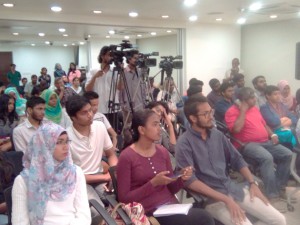 TI Maldives panel event. Photo: Lucas Jaleel @Lucasjalyl 
