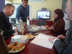 videoconference with newly established ALAC team in the Gaza strip