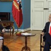 TI Chair Huguette Labelle with Chilean President Sebastian Piñera