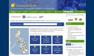 Image of checkmyschool.org website